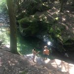 Swimming near Ludlow Vermont